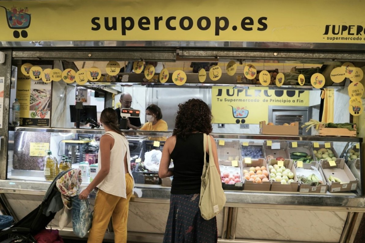 SuperCoop abre un puesto en el Mercado de San Fernando de Madrid